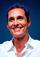 Matthew McConaughey at the Apple Store in Soho 4/21/13