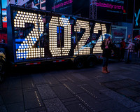 2022 Numbers in Times Square