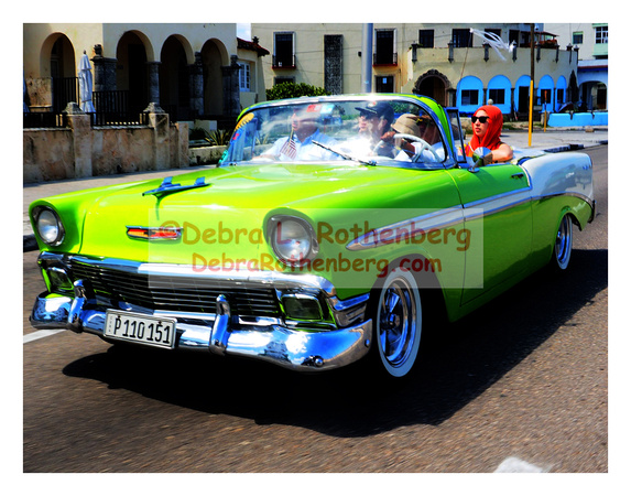 cuban green car