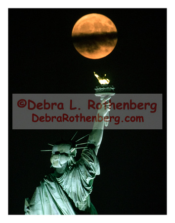Statue of Liberty and Moon2
