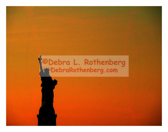 Statue of Libertysilhouette
