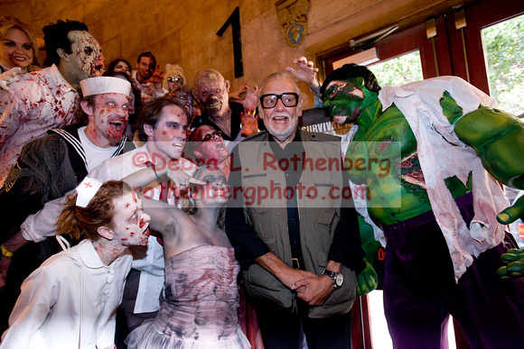 George A. Romero's SURVIVAL OF THE DEAD Zombie Walk and NY Premiere with “Dead” Carpet