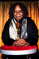 Whoopi Goldberg unveils Meet the Oscars- an exhibition of Oscar statuettes on display in Vanderbilt Hall in Grand Central Terminal