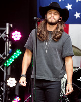 Warren Zeiders Performs At Fox & Friends All-American Summer Concert Series NYC 8.16.24